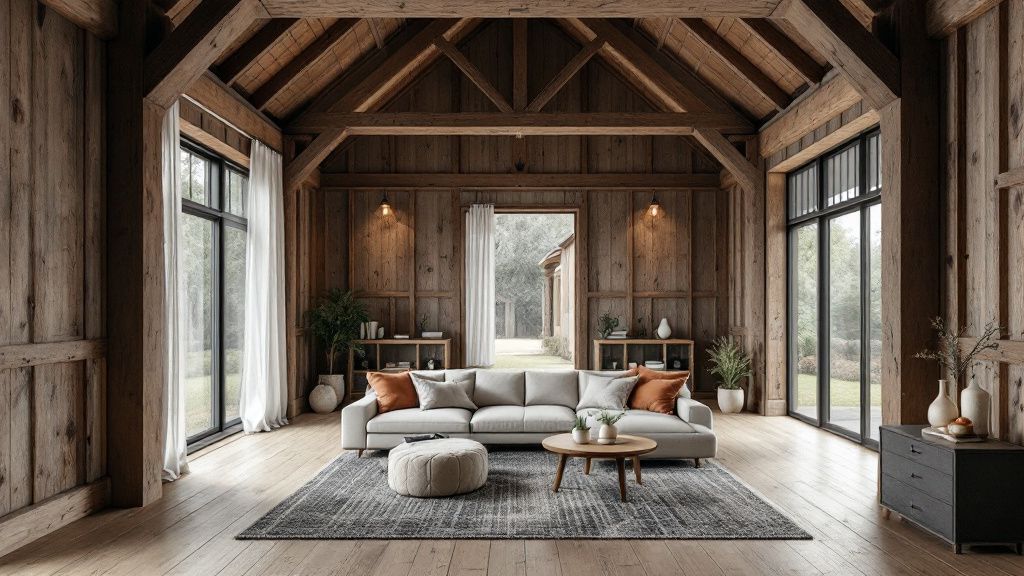 Transforming Barns into Modern Living Spaces