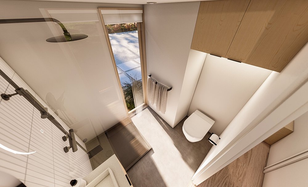 Tiny House Shower Ideas