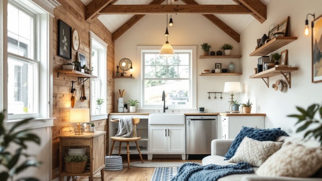 The Charm of Loft Style Tiny House Designs