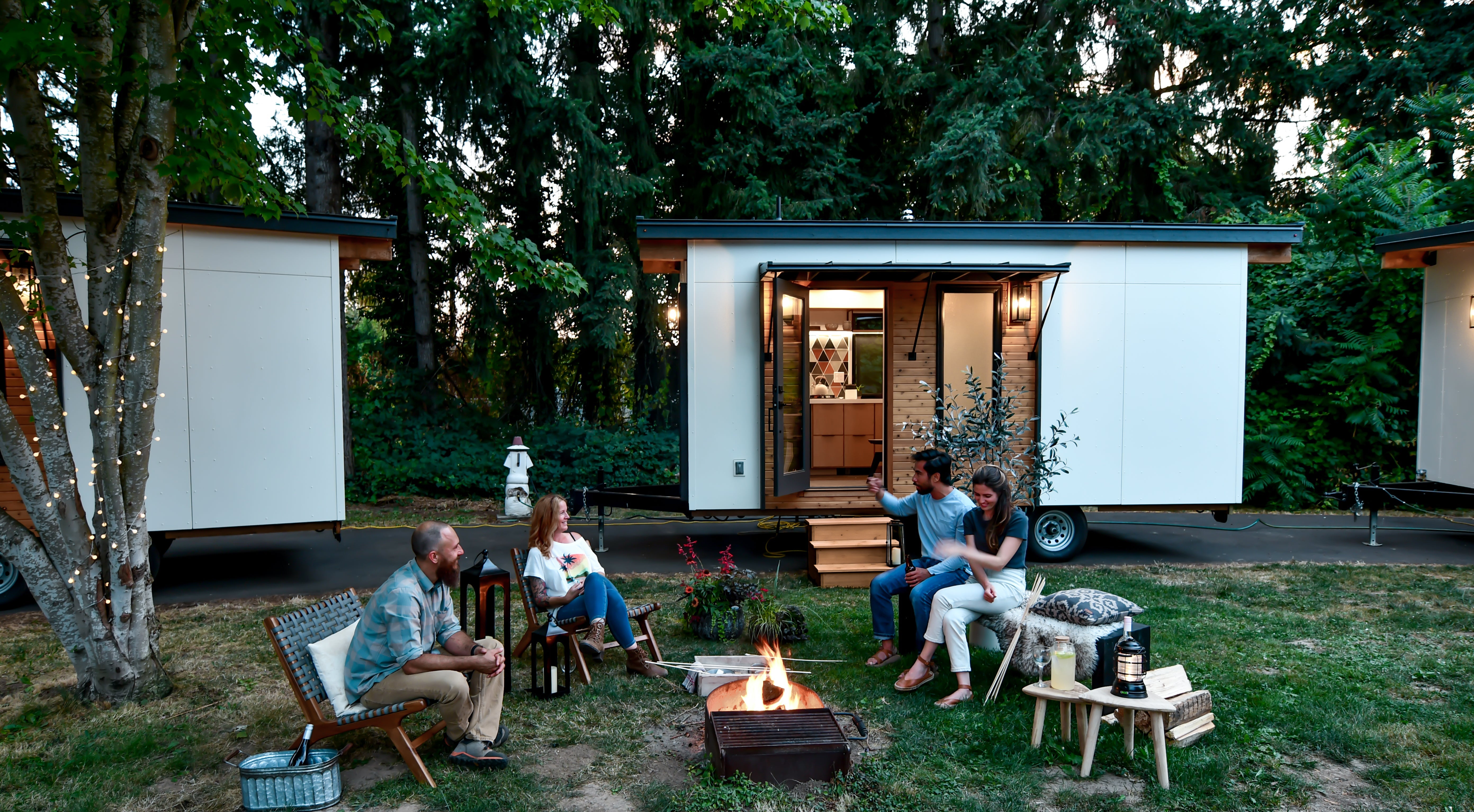 Tiny House Camping and Glamping Ideas for Summer Adventures