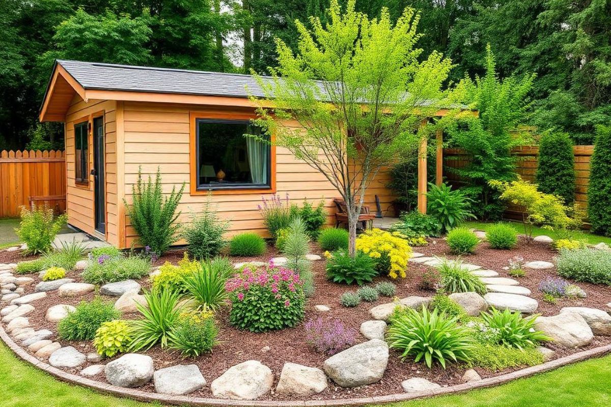 How to Create Shade Around a Tiny House in Summer