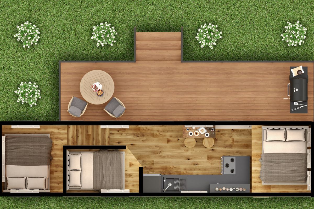 Tiny House Floor