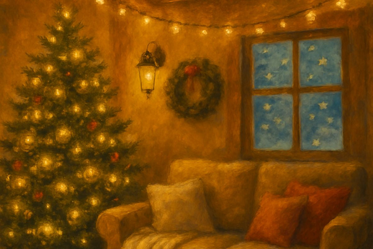 How to Fit a Christmas Tree in a Small or Tiny Living Space