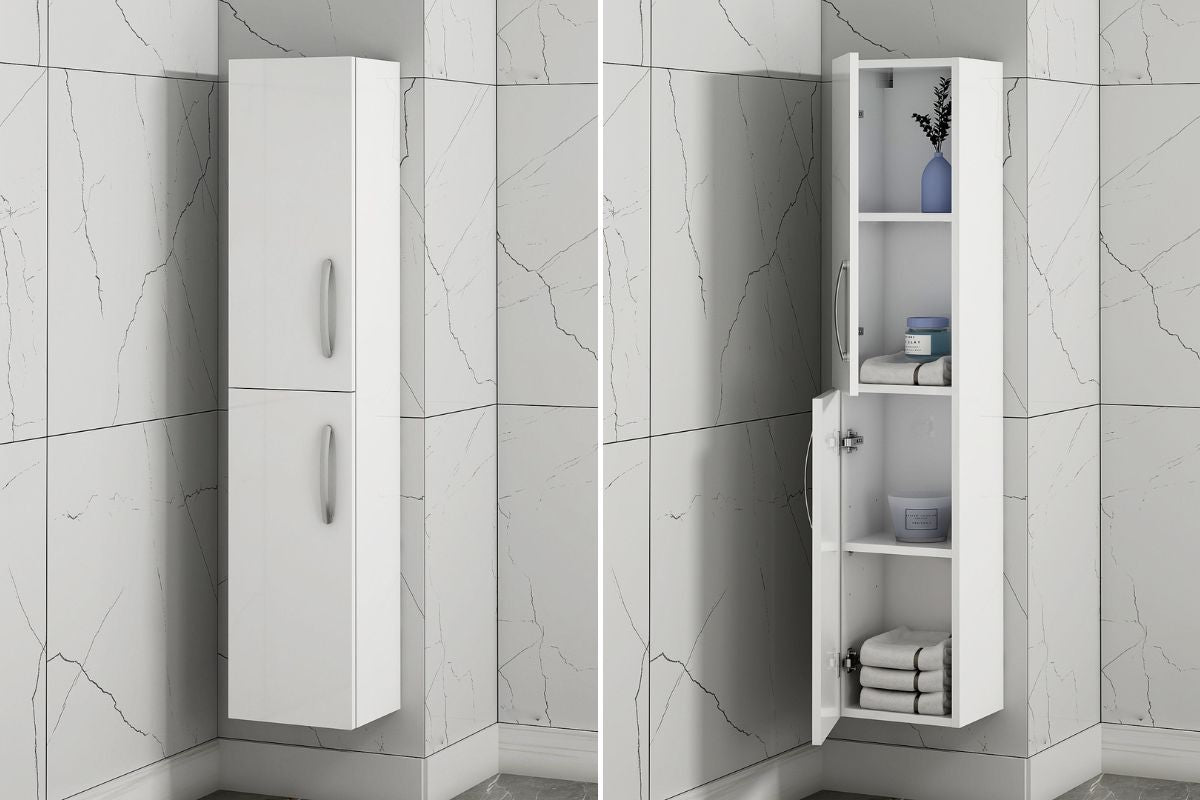 How To Fit a Tallboy Cabinet in a Small Bathroom