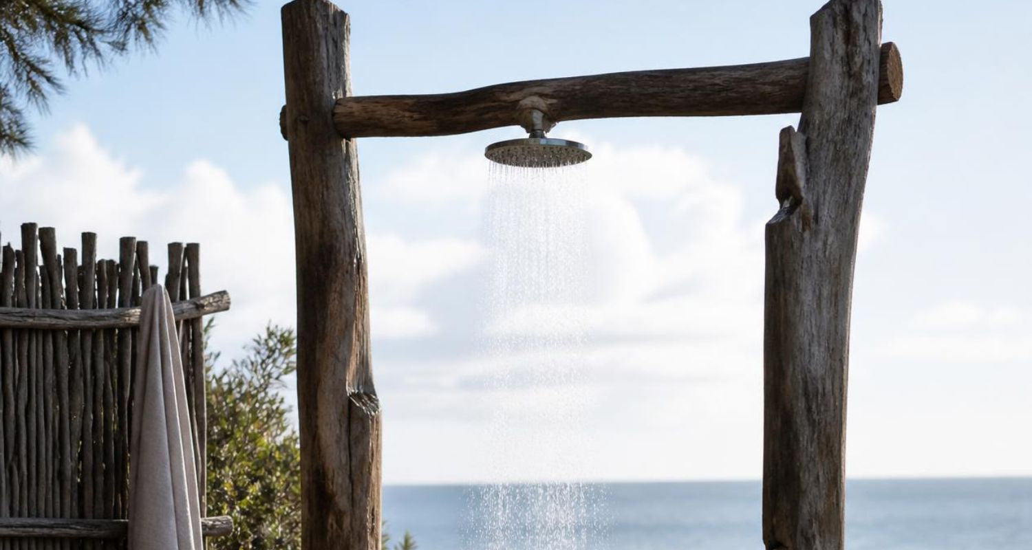 Tiny House Outdoor Shower Ideas for Summer Living