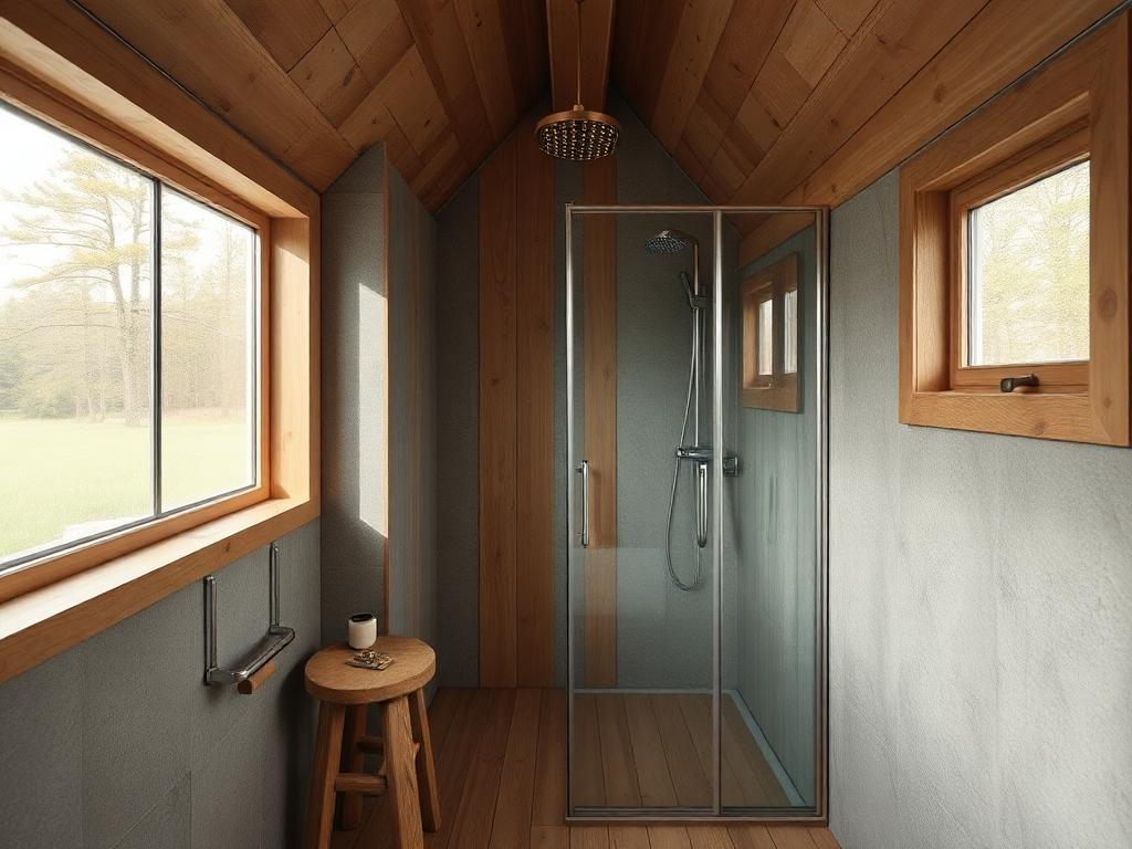 Innovative Shower Solutions for Tiny Homes
