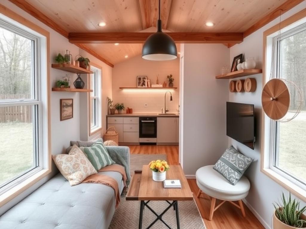 Maximizing Space Efficiency in Tiny Homes with Smart Storage