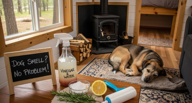 7 Quick Cleaning Hacks to Get Rid of Dog Smell in a Tiny House