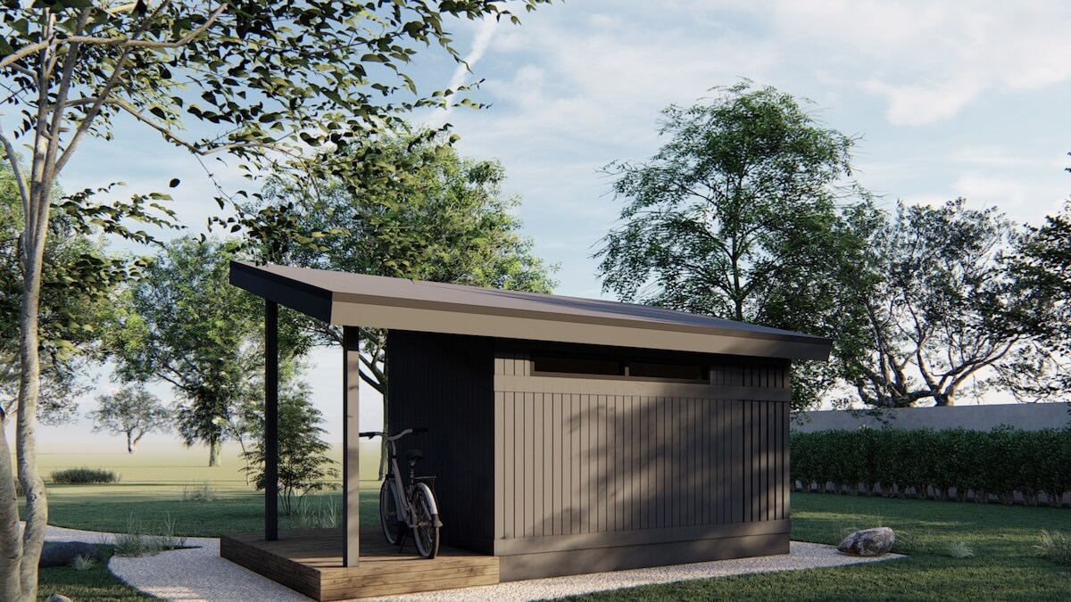 Modern Storage Shed Outbuilding