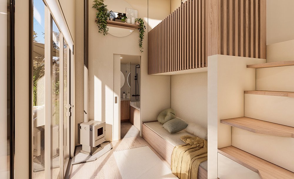 Furnishing a Tiny House With Secondhand Furniture: What to Buy, What to Cut Down, and What to Walk Past