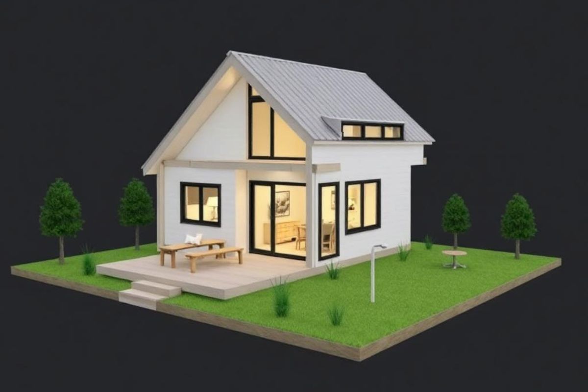 Transforming Your Tiny House Vision: From 2D Floor Plans to 3D Models