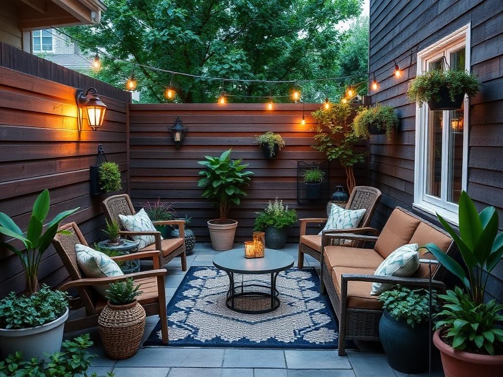 5 Design Tricks to Expand a Small Outdoor Space Visually