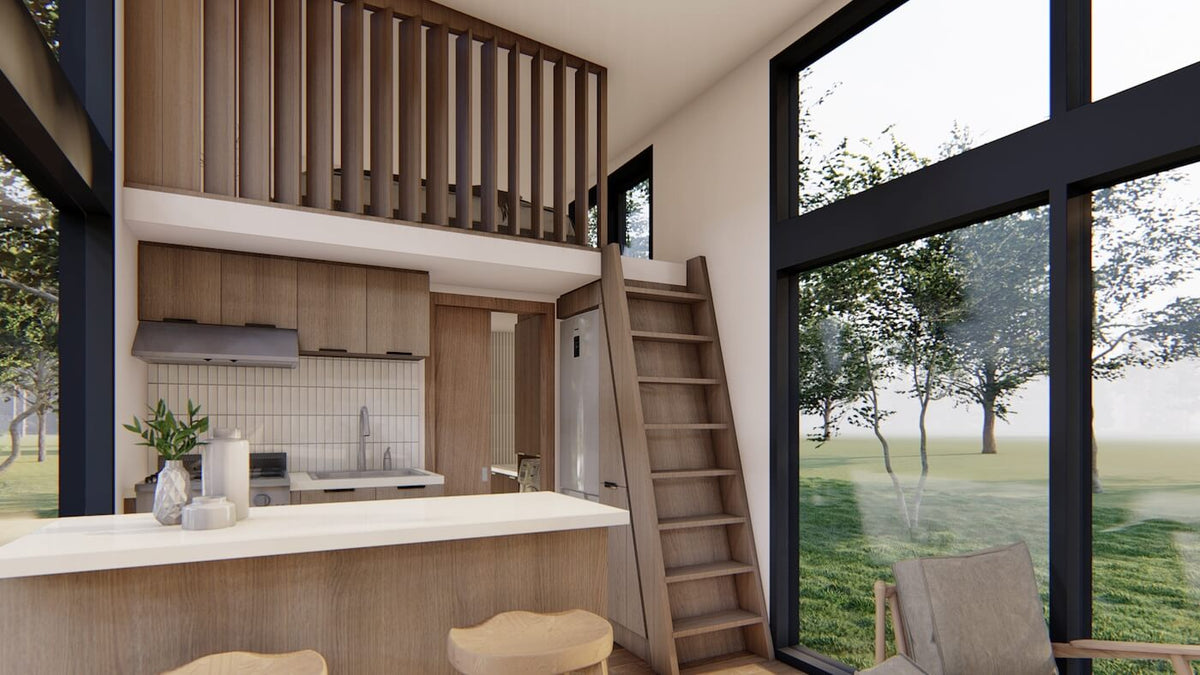 Lakeside Villa — a stunning tiny home with 3 bedrooms – TinyHousePlans.com