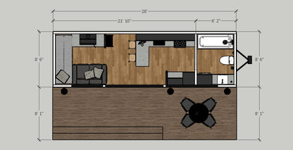 *New* Northpine Tiny House on Wheels