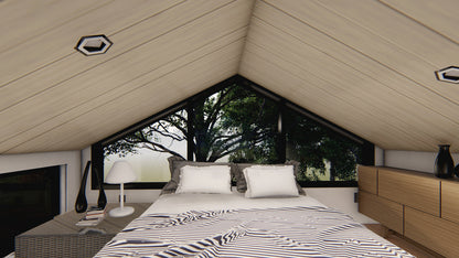 Monochromatic Cabin