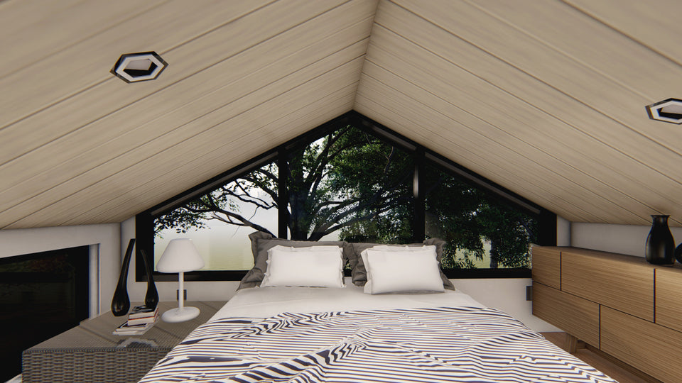 Monochromatic Cabin