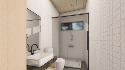 Monochromatic Cabin