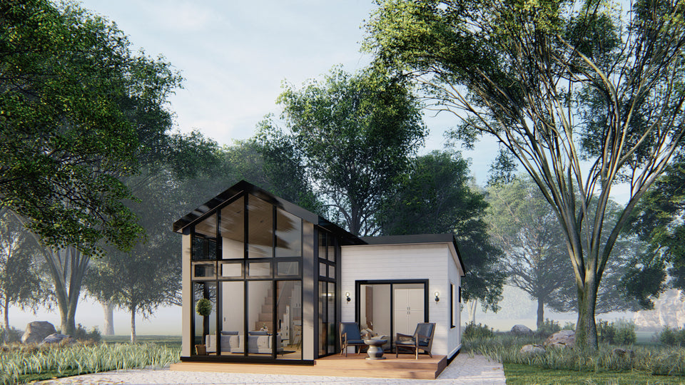 Monochromatic Cabin
